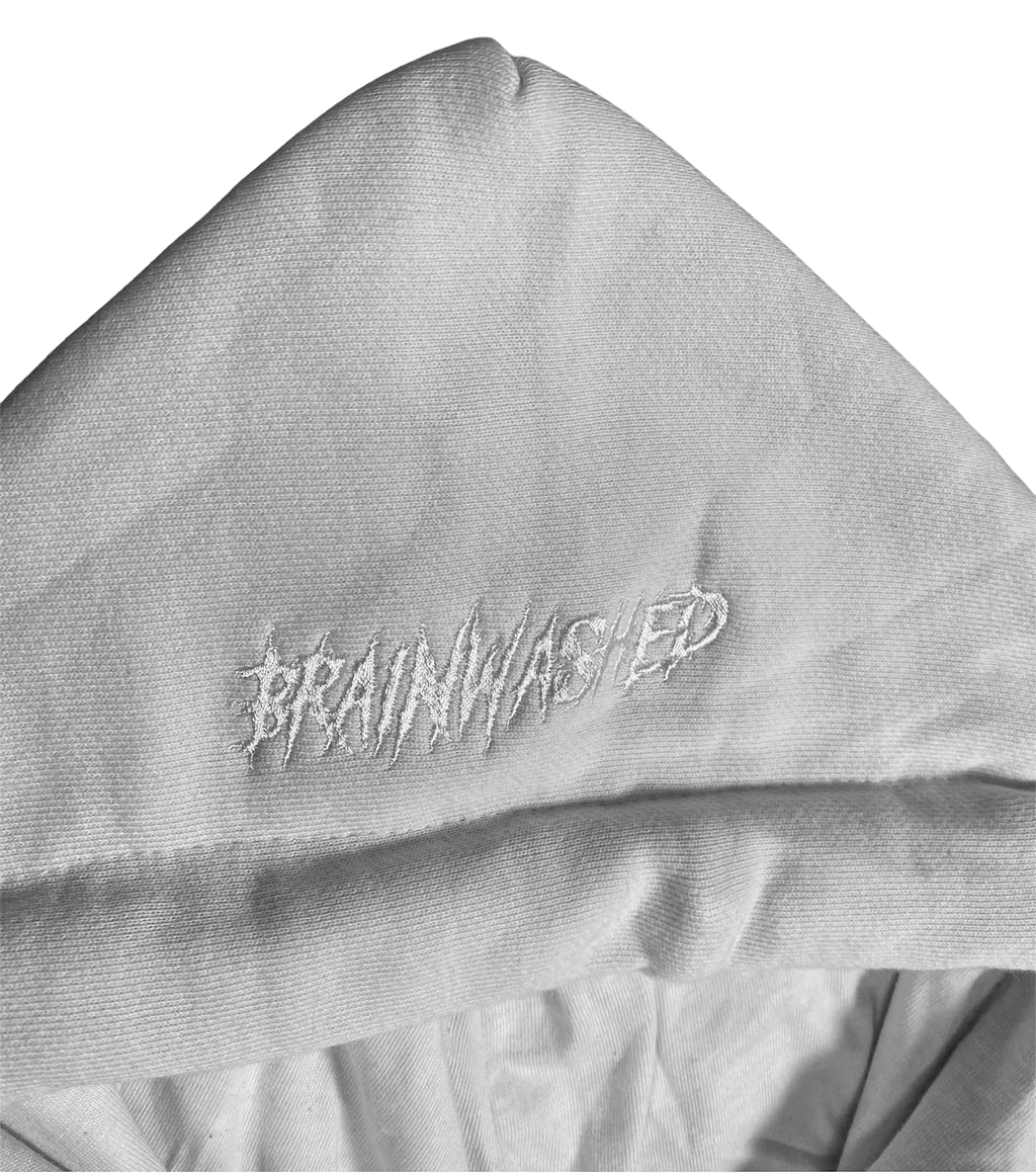 Multicord White Hoodie