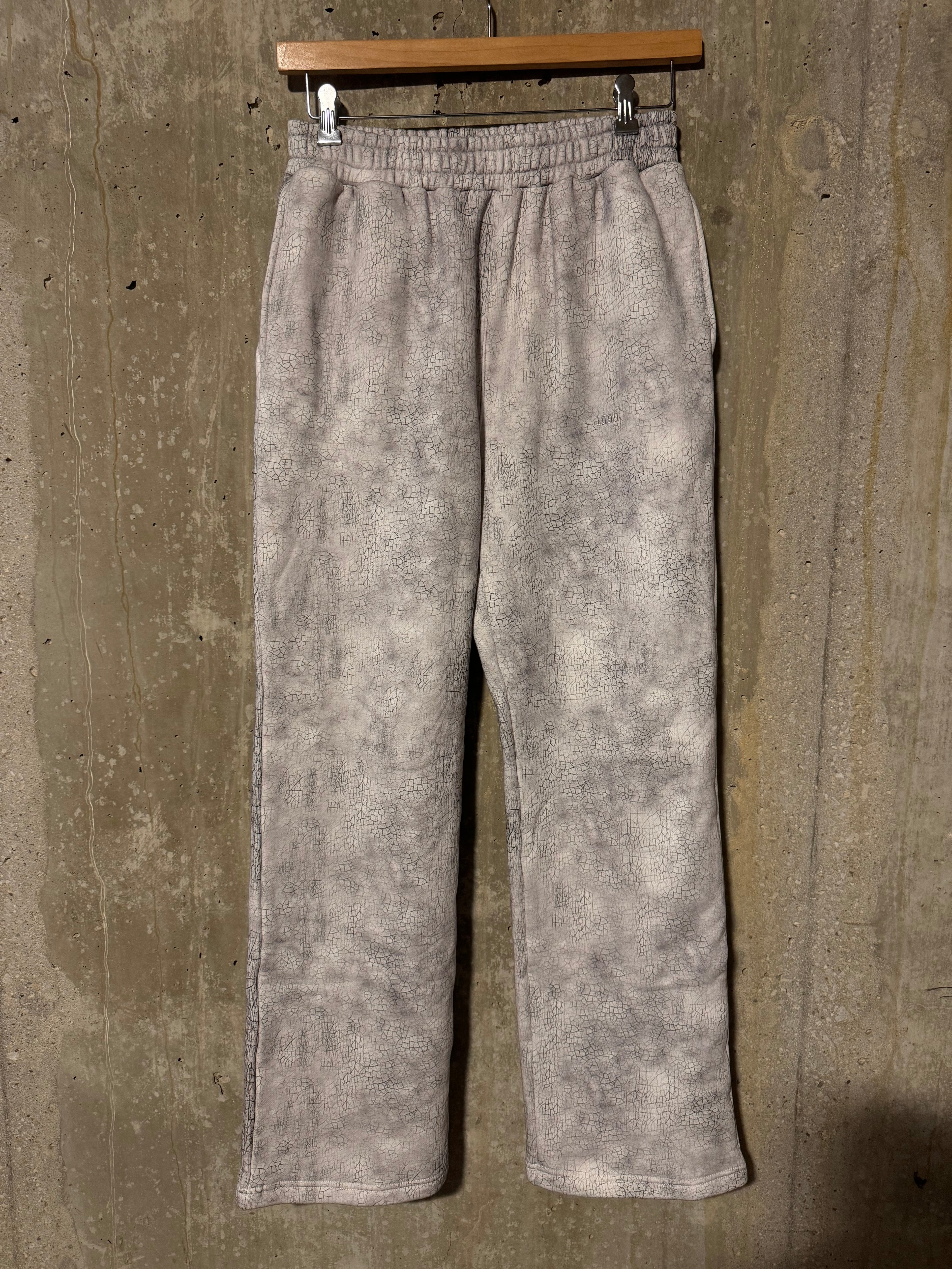 Trompe L'oeil Cracked Pants