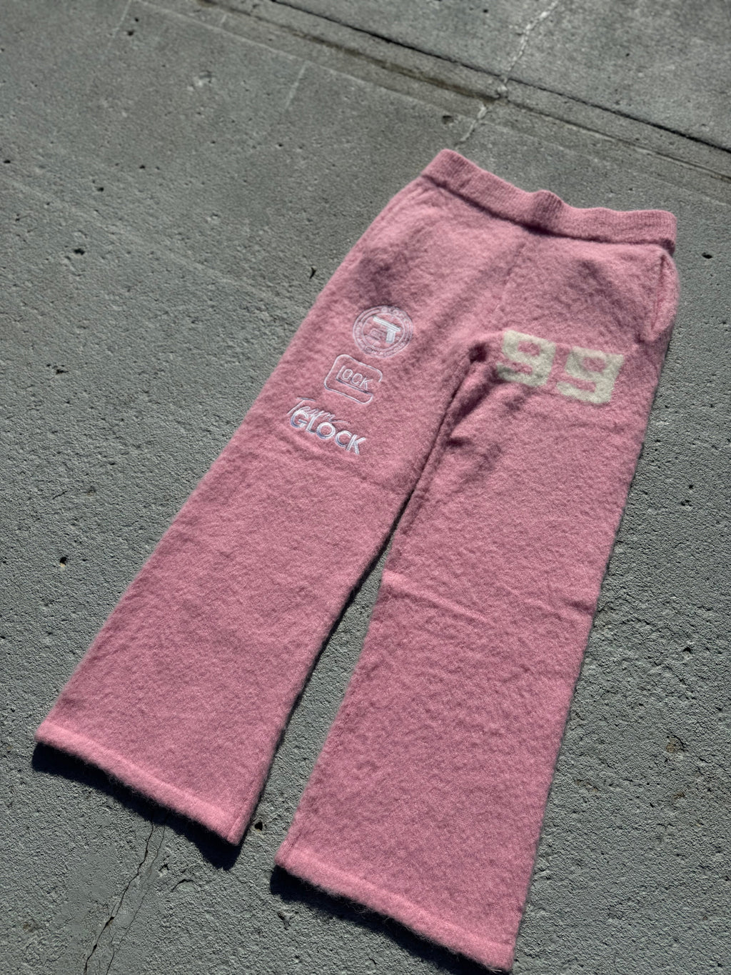 Mohair Pants Pink Tommy Vercetti Collab