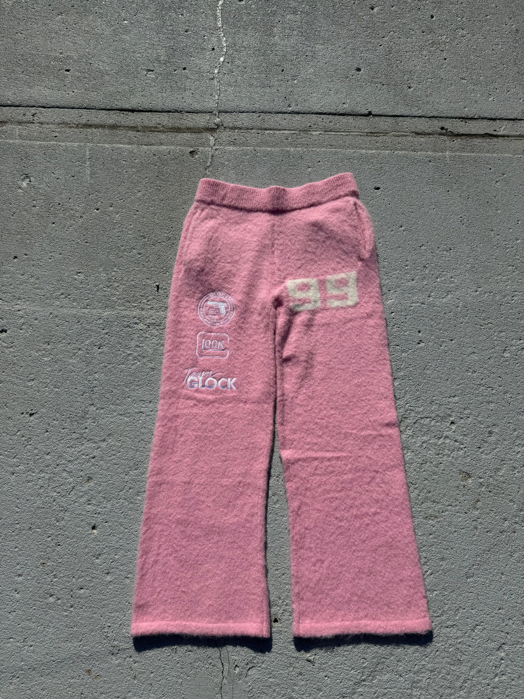 Mohair Pants Pink Tommy Vercetti Collab