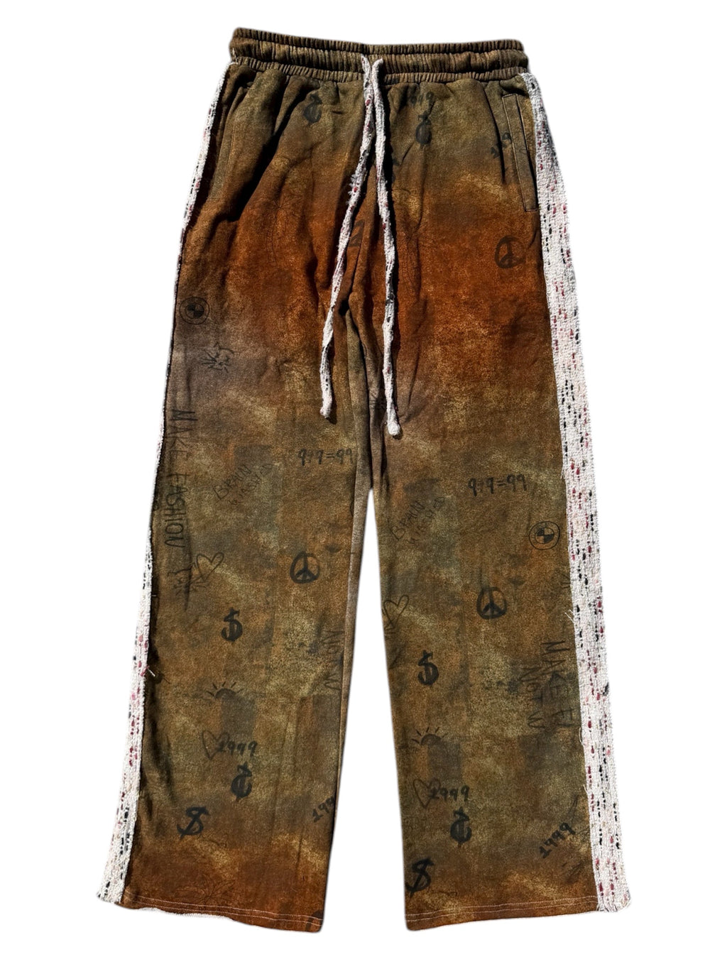 Graffiti Tweed Pants