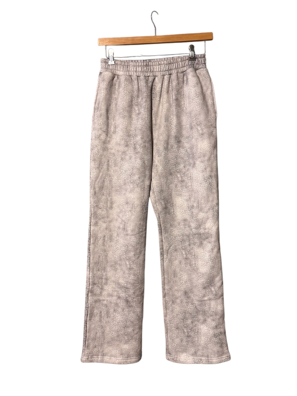 Trompe L'oeil Cracked Pants