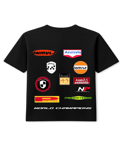 PIT CREW MULTI LOGO TSHIRT