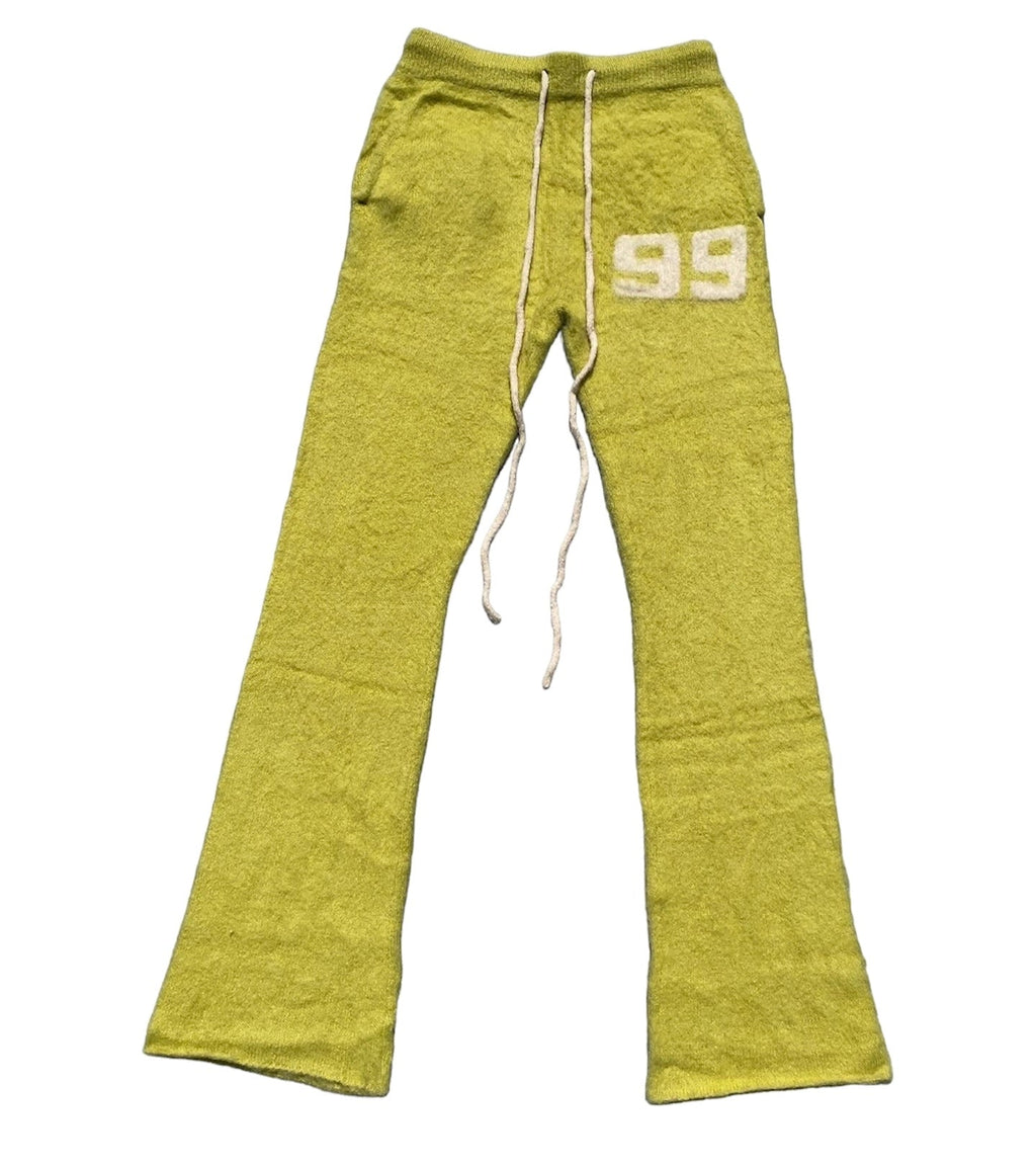 Mohair Pants Chartreuse